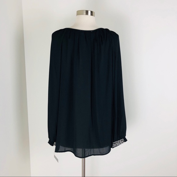 My Collection Beautiful Elegant Blouse with pearls - Picture 4 of 7